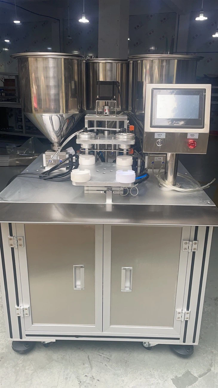 BB CC Cosmetic Air Cushion Cream Filling Machine