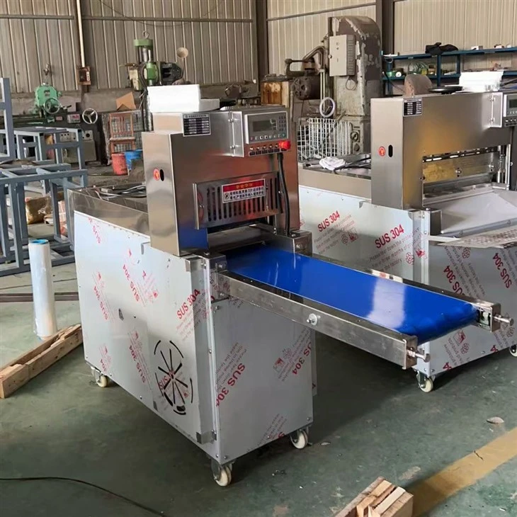 Cheese Block Frozen Meat Slicing Machine factory