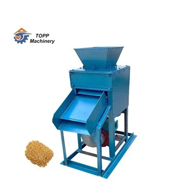 Mașină de curățat și despicat fasole