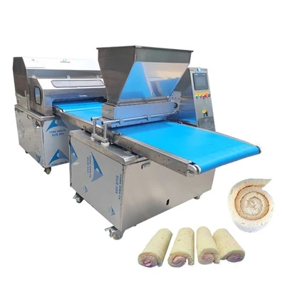 Mașină de fabricat rulouri elvețiane de prăjituri